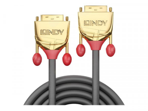 Lindy DVI-D Dual Link Kabel Gold Line 5m