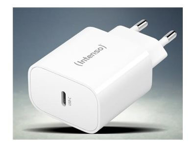 Intenso Ladegerät 1Port 20W,USB-C weiß