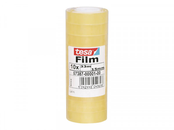 tesafilm Standard 10 Rollen 33m x 15mm