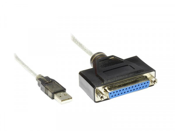 KAB USB an Parallel Adapterkabel (USB an 25pol)