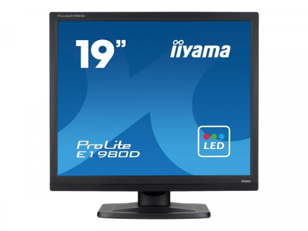 IIYAMA 48.0cm (19") E1980D-B1 5:4 VGA DVI