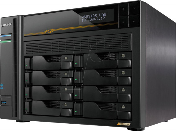 Asustor Lockerstor 8 Gen3 AS6808T 8 Bay