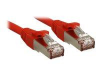 Lindy Patchkabel Cat6 SSTP / S/FTP PIMF rot 0.50m