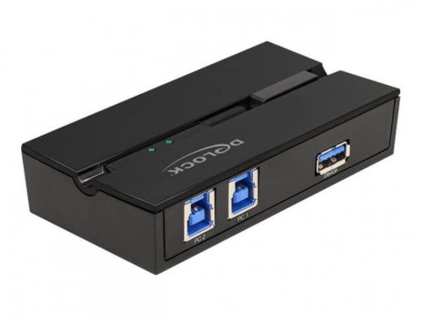 DELOCK USB 3.0 Switch für 2 PC an 1 Gerät