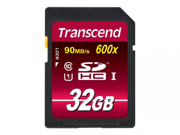 SD Card 32GB Transcend SDHC UHS-I 600x