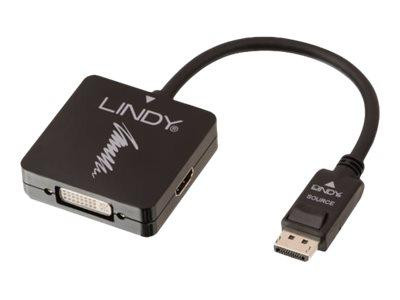 Lindy DisplayPort an HDMI 4K30/DVI/VGA Adapter