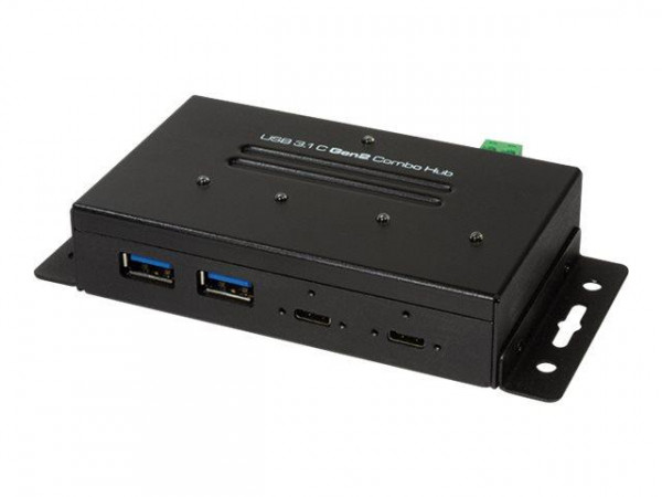 LogiLink USB-C 3.1 HUB 4-port Combo Gen 2 Industrieausf.
