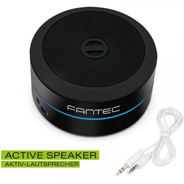 Fantec PS10AJ-BK Lautsprecher tragbar schwarz