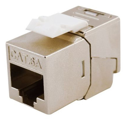 Equip Keystone Jack geschirmt Cat.6A Werkzeugf.Metall 8erSet