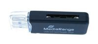 MediaRange USB 3.0 Speicherkartenleser-Stick, schwarz