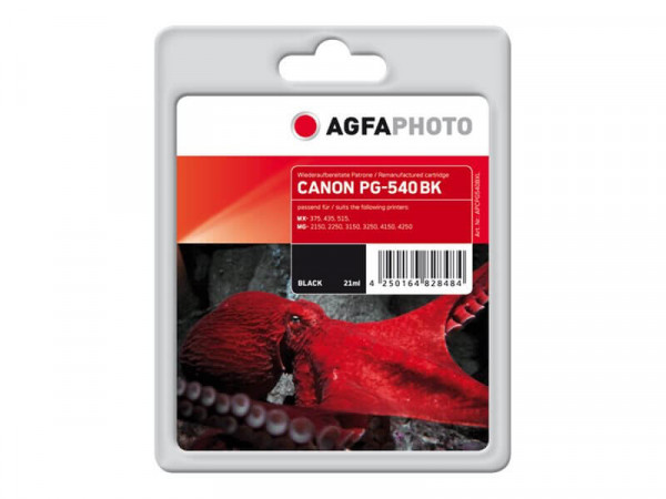 AgfaPhoto Patrone Canon APCPG540BXL ers. PG-540XL black