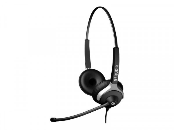 GEQUDIO Headset 2-Ohr mit 2,5mm Klinke