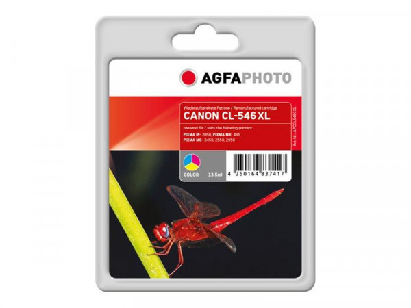 AgfaPhoto Patrone Canon APCCL546CXL ers. CL-546XL C/Y/M