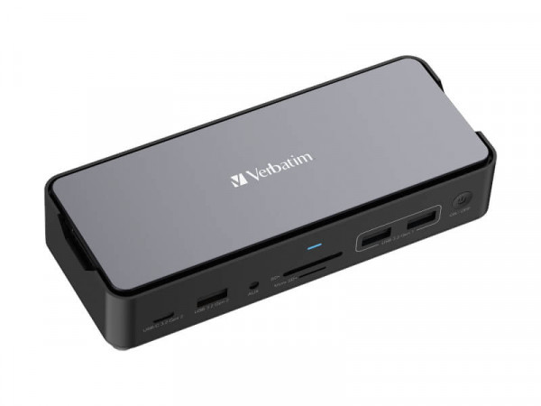 Verbatim USB-C Pro Docking Station 15 PortSSD slot CDS-15SSD