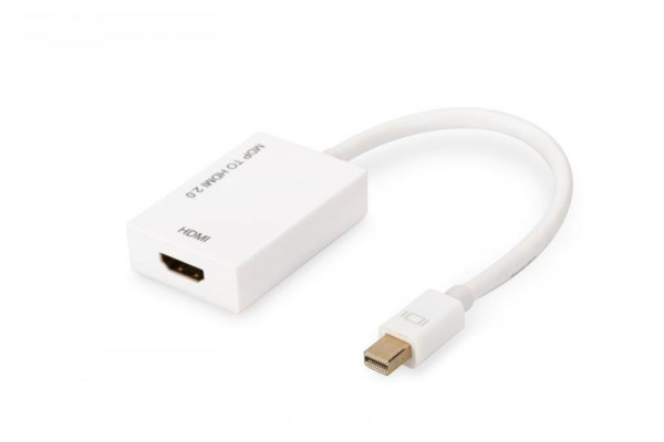 ASSMANN DisplayPort Adapter miniDPort -> HDMI St/Bu 0,2m akt