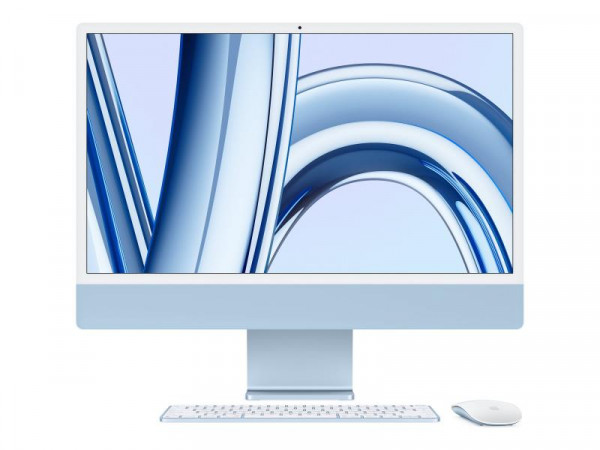 Apple iMac 4.5K (24") M3 8/10-Core/8GB/512GBSSD/Blau MacOS