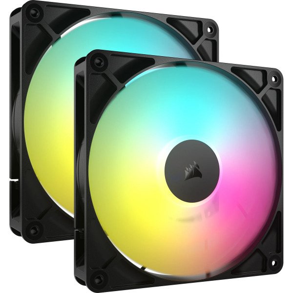 CORSAIR Lüfter 140*140*25 RS140 ARGB PWM Dual Pack