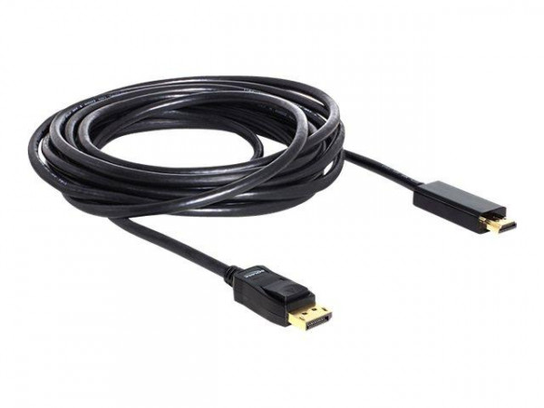 Displayport Kabel Delock DP -> HDMI St/St 5.00m schwarz