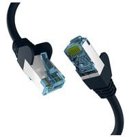 EFB RJ45 PATCHKABEL mit CAT7 ROHKABEL SCHWARZ 3m