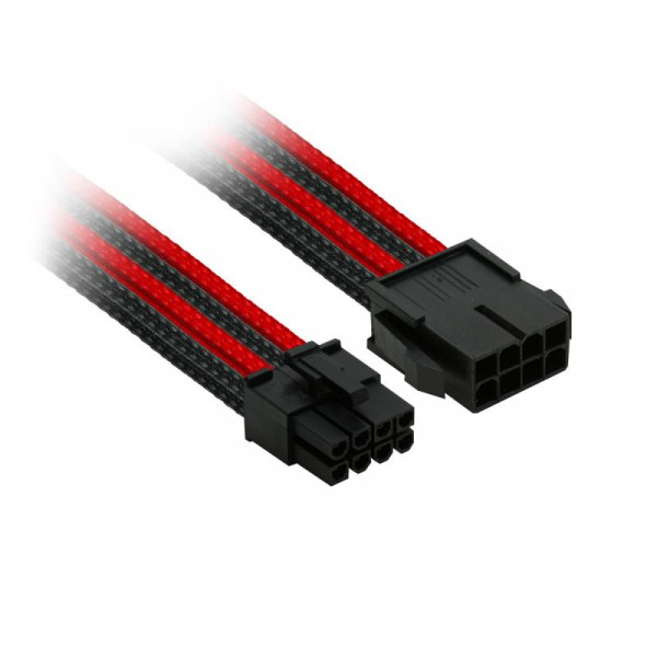 Kabel Nanoxia 8er PCI-E Verlängerung,30 cm,Single,schwa/rot