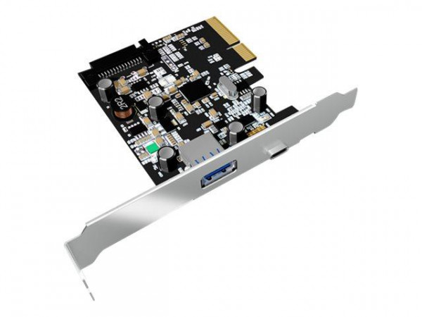 PCI Express Card IcyBox 2x USB3.1 Erweiterungsk. Typ-A+Ty