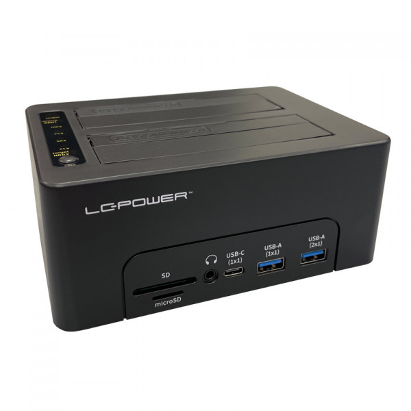 LC-Power Dockingstation USB 3.2 Gen 2x1
