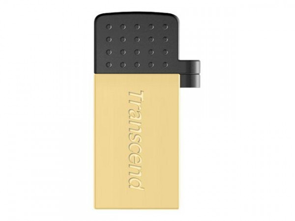 USB-Stick 16GB Transcend JetFlash 380 OTG gold