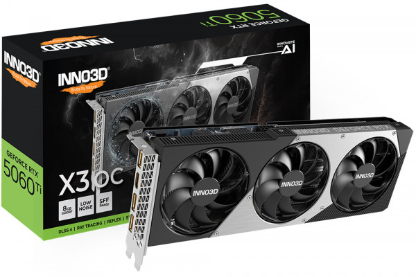 Inno3D RTX5060 TI X3 OC 8GB GDDR7 HDMI 3xD