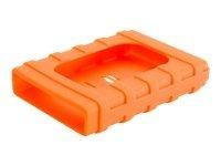 Fantec Festplattenschutzhülle 3.5" Silikon Orange