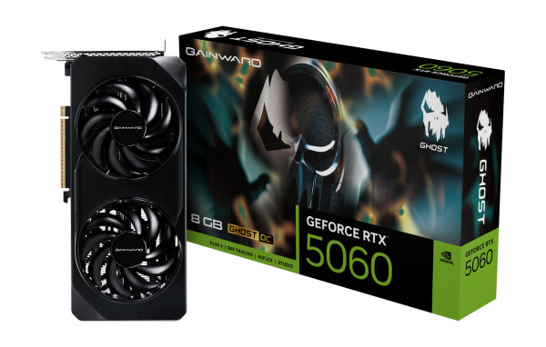 Gainward RTX5060 Ghost OC 8GB GDDR7 HDMI 3xDP