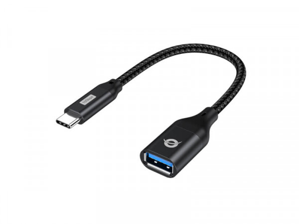 CONCEPTRONIC Adapter USB-C -> USB-A 3.0 OTG 10Gb/s schwarz
