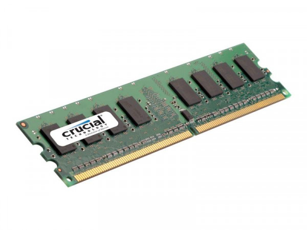 DDR2 1GB PC 800 CL6 Crucial Value retail