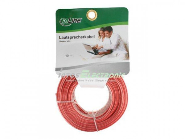 InLine Lautsprecherkabel, 2x 4mm², CCA,