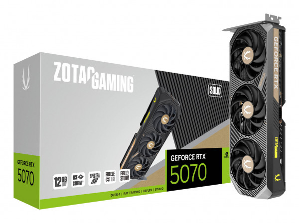 Zotac RTX 5070 Solid 12GB GDDR7 HDMI 3xDP