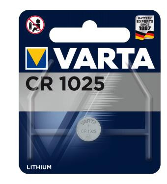 3 x Varta CR 1025 3V Lithium Batterie Knopfzelle 48mAh im Blister NEU 