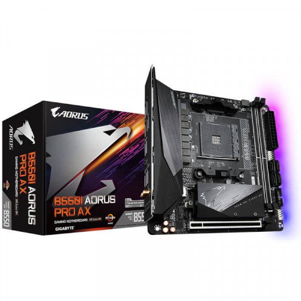 Gigabyte B550I AORUS Pro AX (B550,AM4,mITX,DDR4)