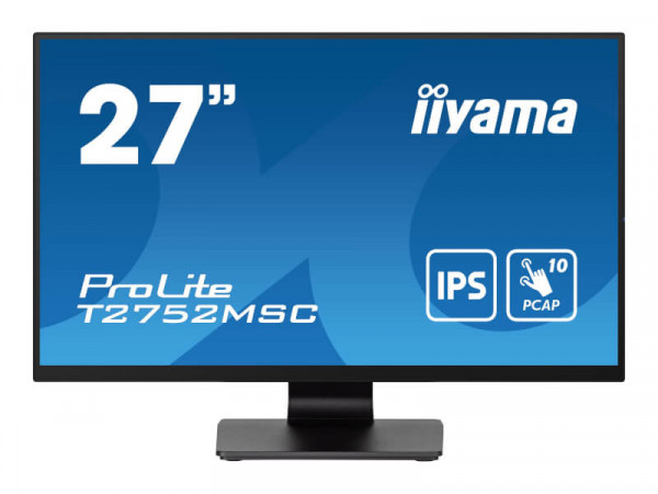 IIYAMA 68.6cm (27") T2752MSC-B1 16:9 M-Touch HDMI+DP IPS