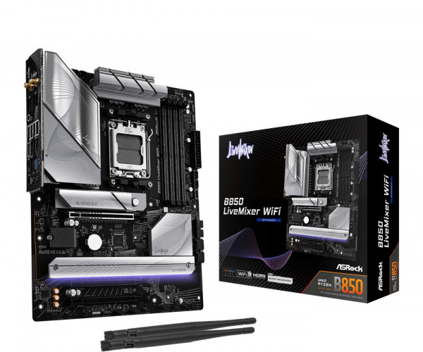 ASRock B850 LiveMixer WiFi AM5 ATX HDMI/DP DDR5