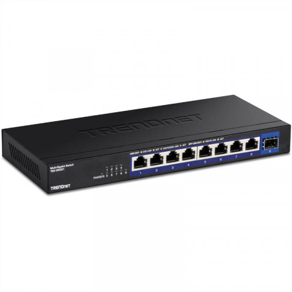 TRENDnet 9-Port 2.5G Unmanaged Switch with 10G SFP+ Port