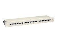 equip Patch Panel - RAL 7035 - 1U - 48.3 cm (19")