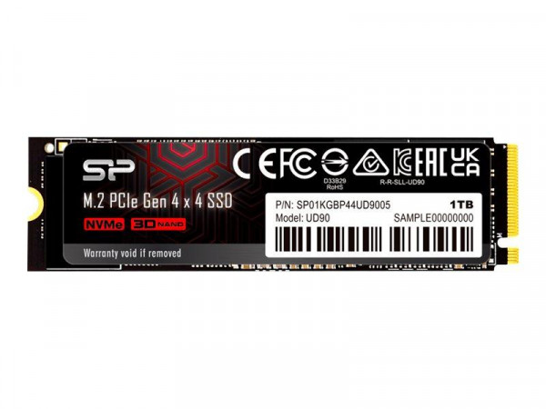 SSD 1TB Silicon Power PCI-E UD90 Gen 4x4 NVMe 3D Nand TLC