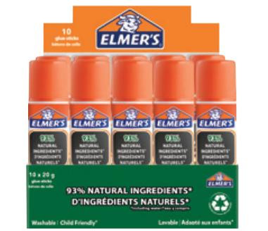 Elmer's Klebestift Pure Glue 20G - 10er Faltschachtel