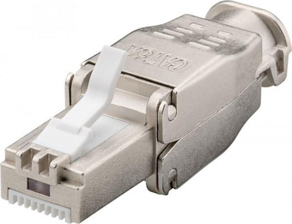 Goobay RJ45 Stecker CAT 6A STP werkzeugfrei