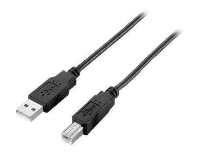 Equip USB Kabel A -> B St/St 3.00m schw. Polybeutel
