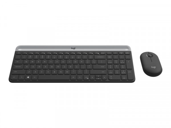 NL Logitech MK470 Wireless Slim Desktopset US Layout