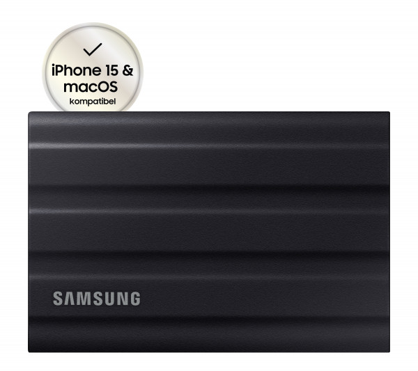SSD 2TB Samsung Portable SSD T7 Shield USB3.2 Black