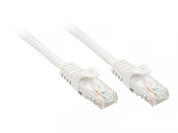 Lindy Patchkabel Cat6 U/UTP Basic weiß 5.00m