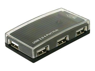Delock Hub - 4 x USB 2.0 - Desktop