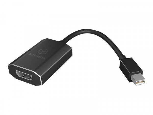 Adapter IcyBox 1x Mini DisplayPort Stecker -> 1x HDMI 4K
