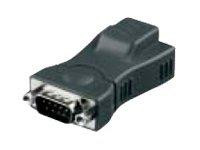 Equip USB-A -> Seriell RS232-DB9-Stecker St/Bu Adapter